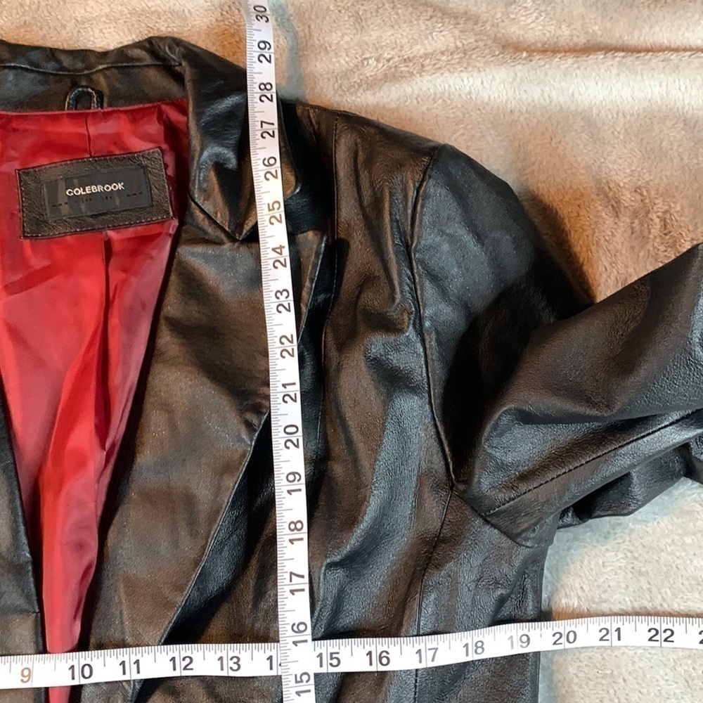 Colebrook Classic Leather Jacket - Picture 5 of 6